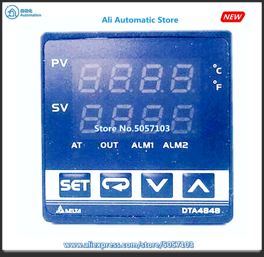 DTA4848C1 48*48 Pt Resistance Thermocouple Input 4~20MA Output 2 Alarm 485 Communication New