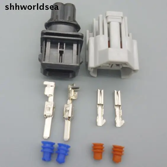 

shhworldsea 5/30/100sets universal female for Ev1 fuel injectors connector adapter