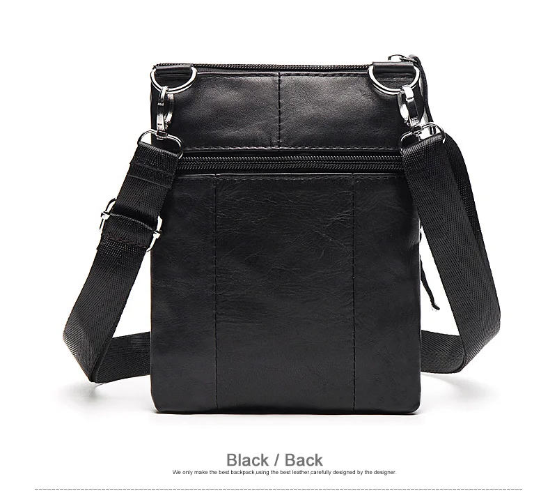 Vintage Cross Body Umhängetasche Für Männer Schulter Echtes Leder Tasche Messenger Handtasche Aktentasche Männlich Schwarz Sac EIN Haupt Bolsas 2020 – Detail 13