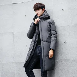 High Quality Parka Men Winter Long Jacket Men Down Padded Jacket Mens Parka Coat Male Fashion Casual Coats Plus Size S-5XL