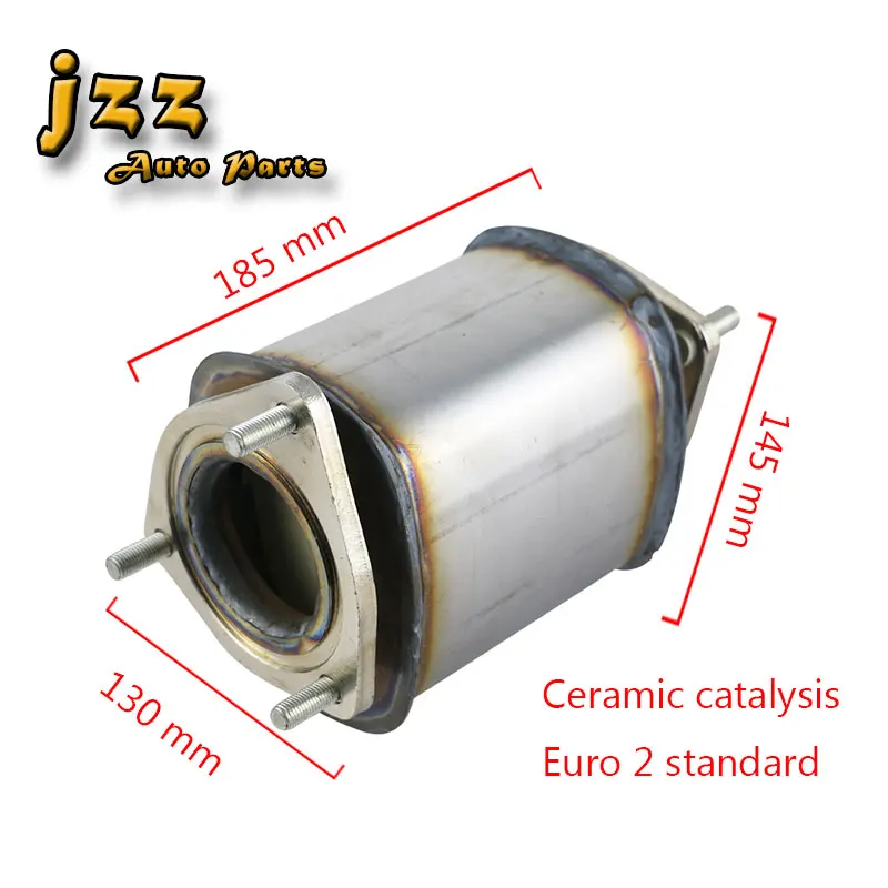 JZZ Ceramic Exhaust Catalysts 1.6L for A eo Catalytic Converter Replacement Car Exhaust Replace Car Style