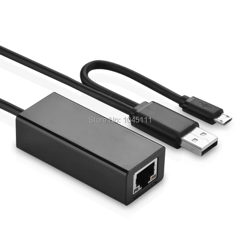 CR110-2 USB 2.0 10/100 Mbps Network Adapter with OTG Function ABS Case Suitable Android Xiaomi Onda tablet PC