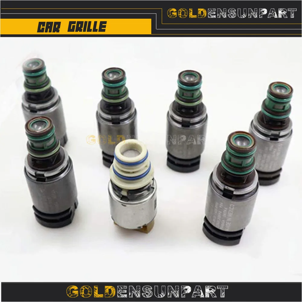 Original 6R80 AL3P7G276AF Transmission Valve Body SOLENOID KIT 09up For Ford F150 MERCURY MOUNTAINEER OEM SOLENOIDS ONLY