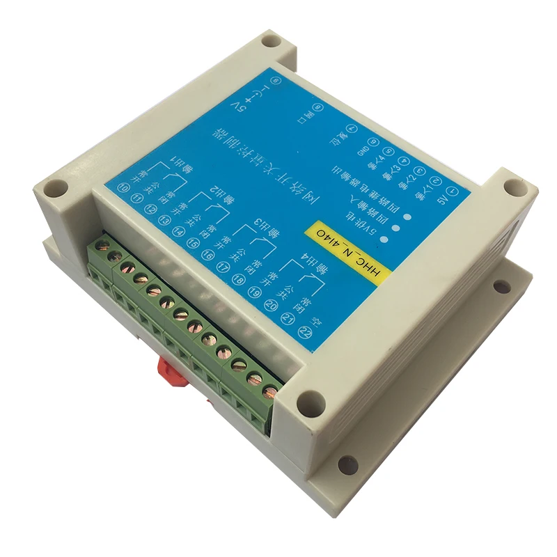 4 Input dan 4 Output Jaringan Switch Kuantitas Ethernet Relay Switch Jumlah Transparan Transmisi Modbus TCP IP Relay