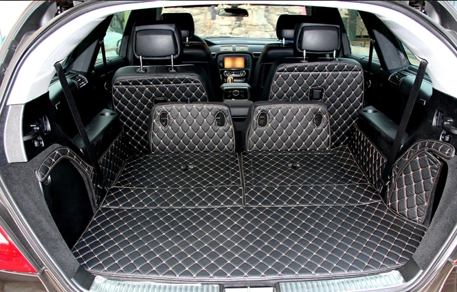 Newly! Special trunk mats for Mercedes Benz R 300 6 Seats W251 2017-2006 durable cargo liner boot carpets for R300,Free shipping