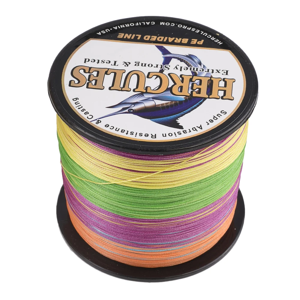 Hercules Braided Line 8 Strands Multifilament Sea 10-300LB PE 100M-2000M Fishing Cord Gifts For Men Accessories Pesca Lake Carp