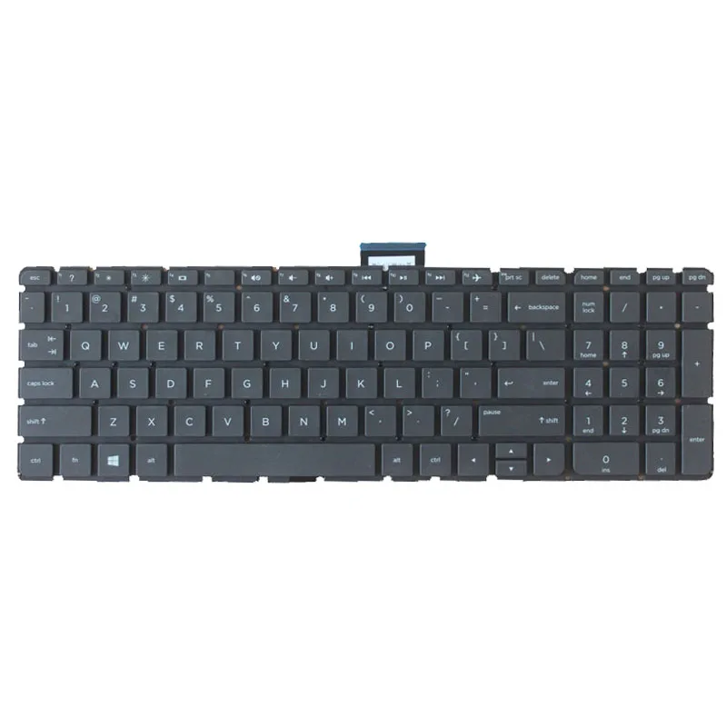 New US Laptop keyboard For HP Pavilion 15-AK 15-AK000 15-AK001tx 15-AK004 15-AK030  Black without backlight