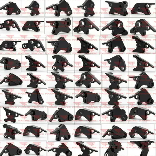 Imagen 2 del producto Palanca de embrague de motocicleta CNC de aluminio, adaptador de cabeza izquierda, soporte de montaje, accesorios de Motor de motocicleta para Honda Kawasaki Yamaha