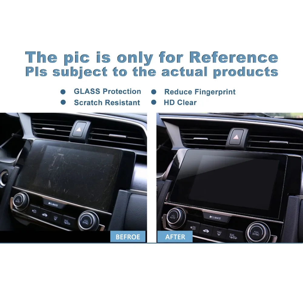 RUIYA Car Screen Protector For Golf 7 7.5 12.3 Inch 2018 Digital Cockpit  LCD Dashboard Display Screen Auto Interior Accessories