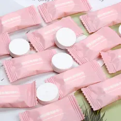 Disposable Travel Towel Compressed Face Towel Compact Tablet Mini Wet Wipes Damp Napkin GussetTowel
