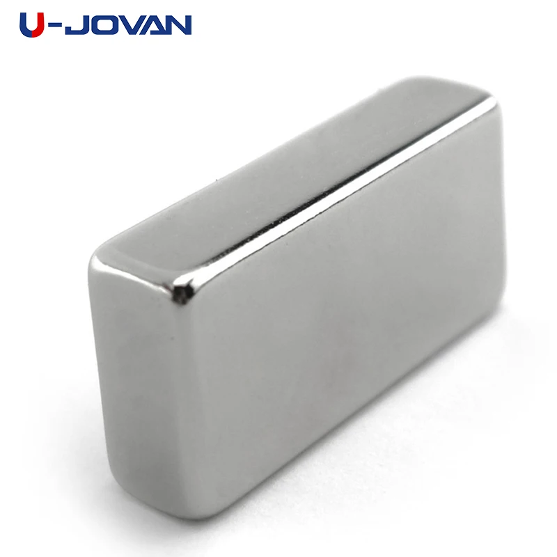 U-JOVAN 1pc Super Strong 40 x 20 x 10 mm Block Neodymium Magnet Rare Earth N35