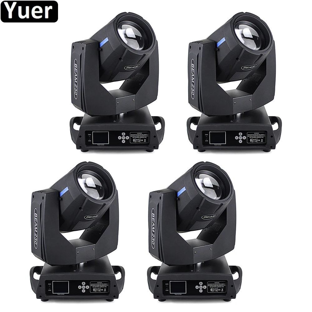 

4Pcs/Lot 230W 7R Beam Moving Head Light Prism King Stage Moving Head Lighting For DJ Disco Sound Party Club Bar Stage Lights