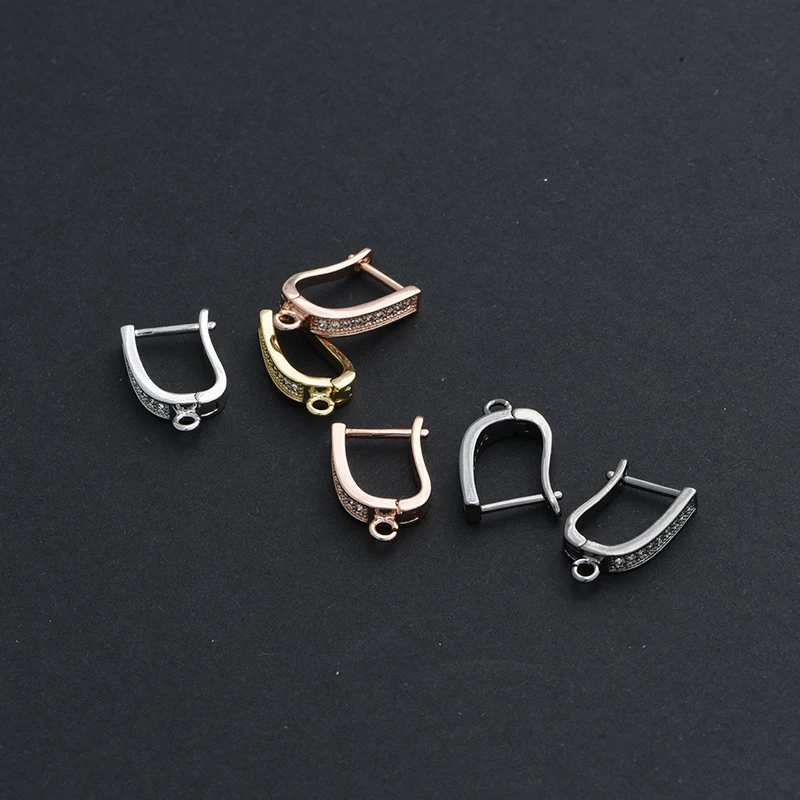 NEW DIY Earrings Supplies Gold/Silver/Rose Gold Jewelry Earring Hooks Accessories Women Earrings Making Jewellery