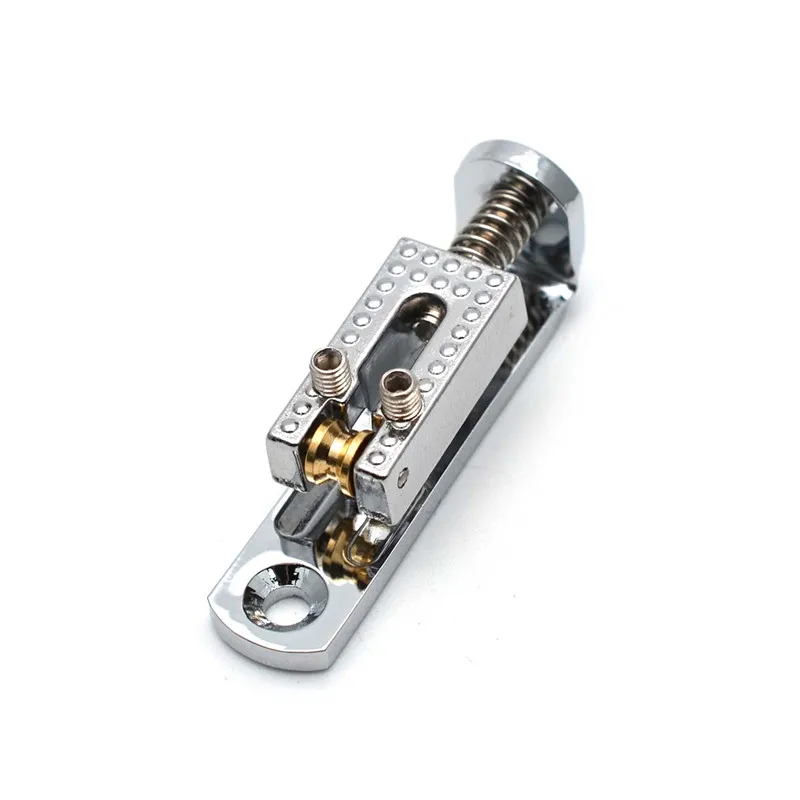 luxury Solo Single Guitar Roll Bridge w/ Wrench Screw for 3/4/5/6/7/8 String Guitar Cigar Box Banjo Parts