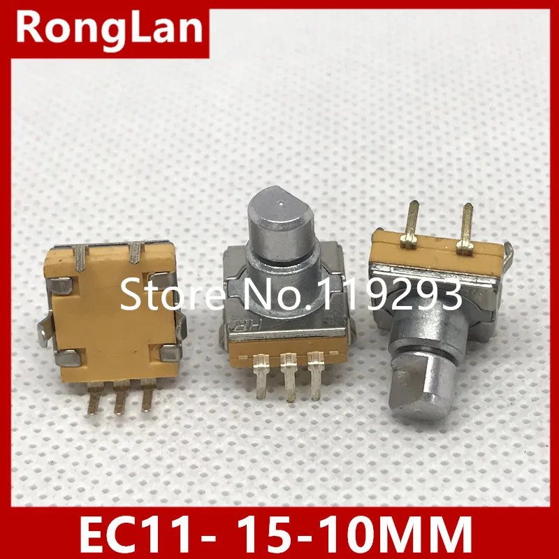 

[bellla]South Korea EC11 Thin coding switch 30 is positioned number 15 amp pulse encoder shaft length 10MM potentiometer--10pcs/