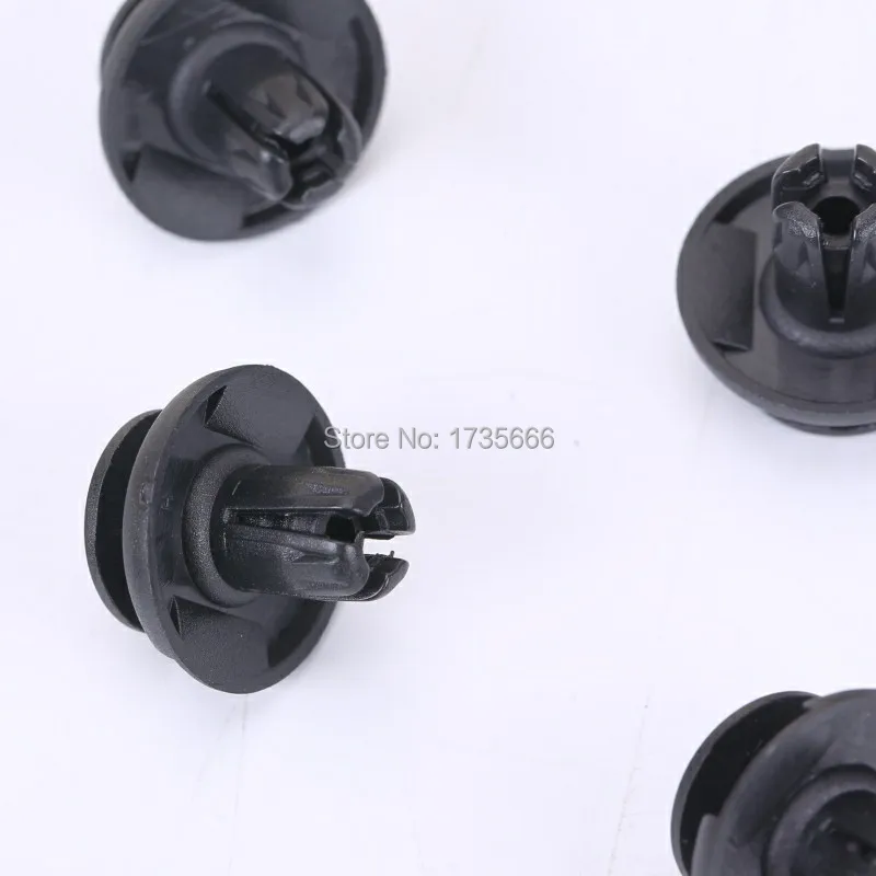 50PCS Fender Bumper Clip Hood Trim Retainer Push Type Nylon 91501-S04-003 For Honda Civic Element Ridgeline image 2