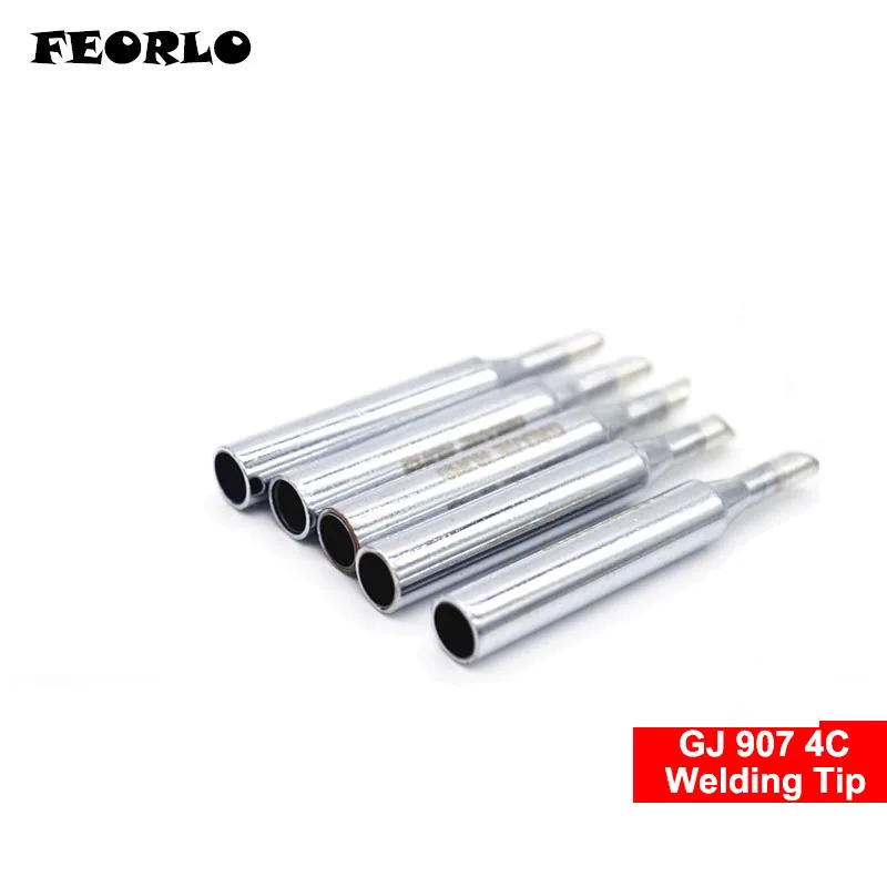 FEORLO GJ-4C Mỏ Hàn Chì Đầu Đa Năng Cho MT-3927 MT-3917 905E 907 MT-3918 Đầu Hàn Chích