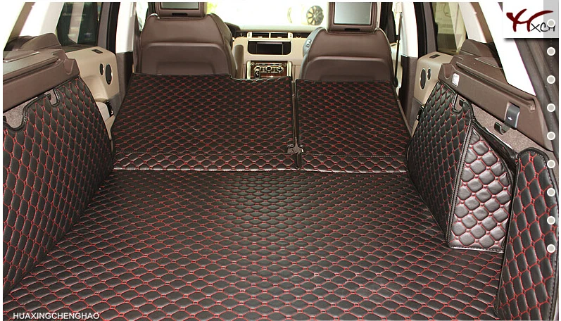 Good quality! Special trunk mats for Land Rover Range Rover Sport 2018-2014 waterproof boot carpets cargo liner,Free shipping