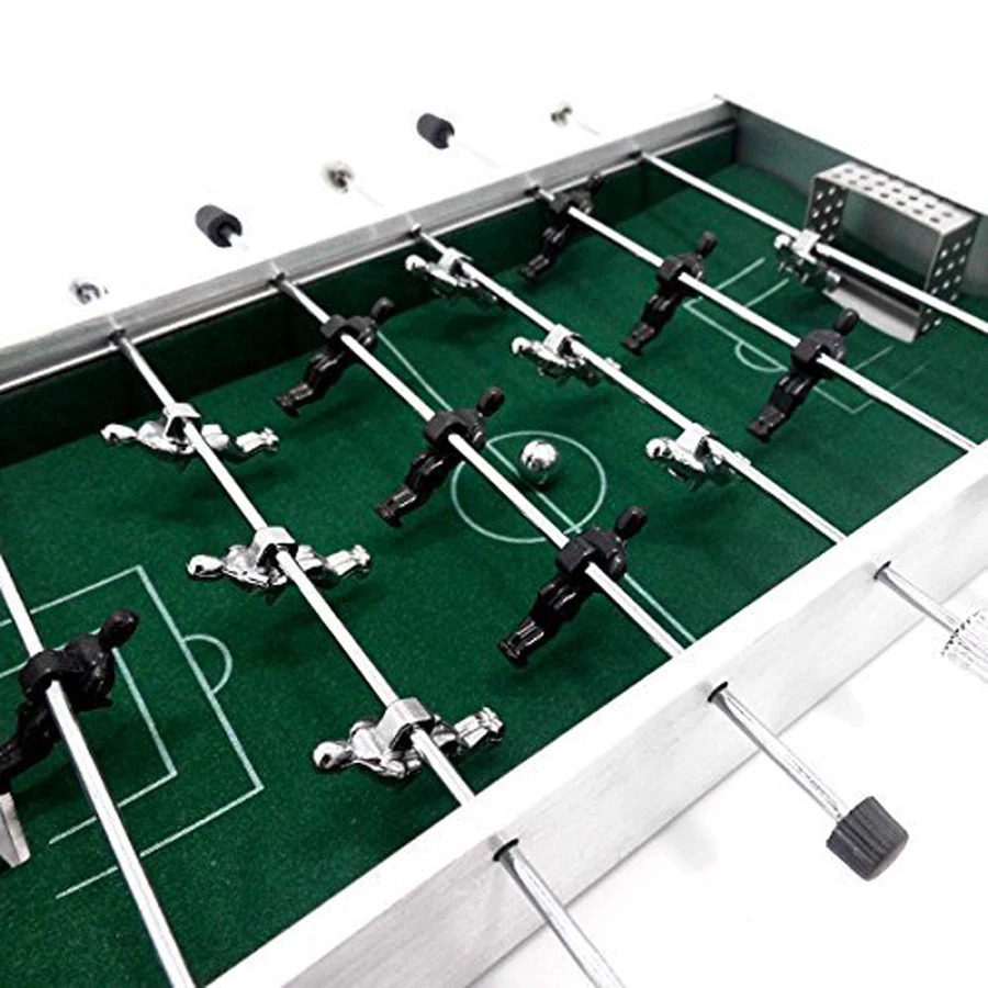 Aluminum Alloy Mini Table Football Game Soccer Tables Children Toy Metal Foosball Children Gift Multicolored Foosball Board Game