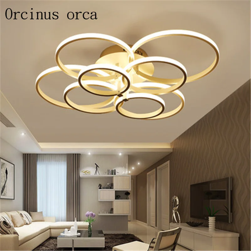 

Stepless adjustable brightness and adjustable color LED acrylic ceiling lamps, 4 head, 6 head, 8 head, LED ceiling light