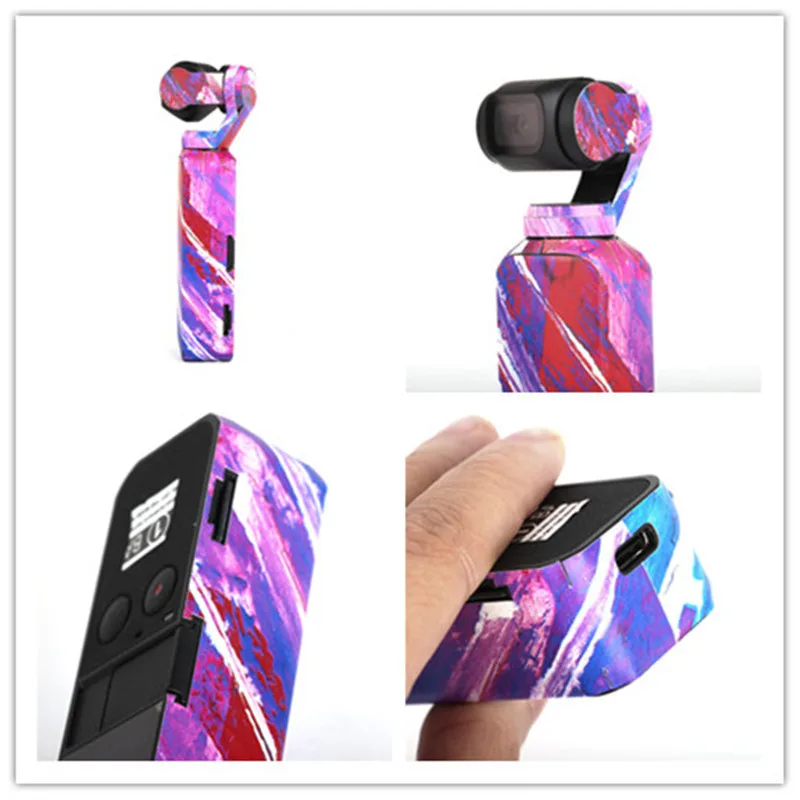 High Quality Waterproof Skin Stickers for DJI OSMO Pocket Handheld Gimbal Decals 3M Scotchcal Film