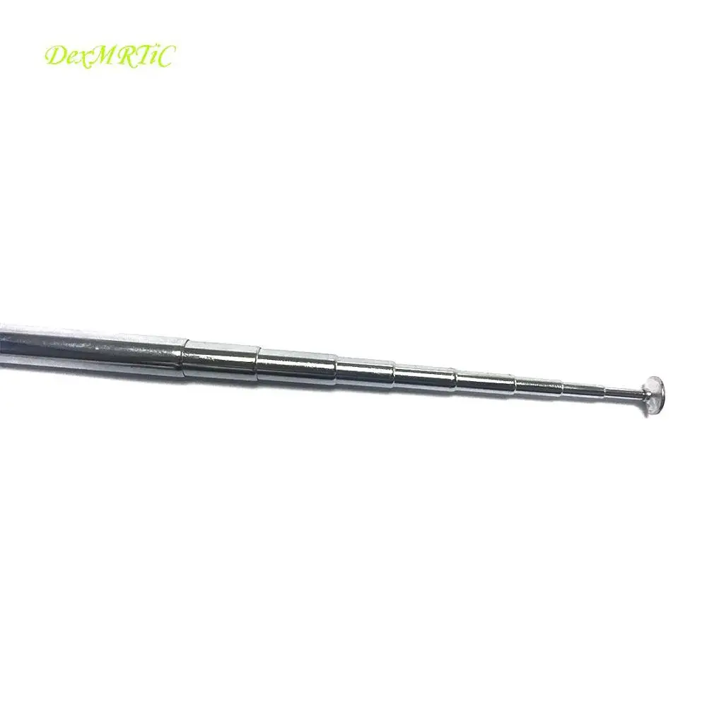 1.2m stainless steel telescopic antenna radio antenna high efficiency 10 sections 1.2meters