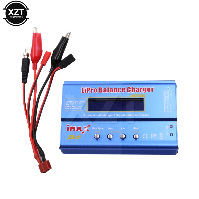 IMAX B6 80W Battery Charger Lipo NiMh Li-ion Ni-Cd Digital Lipro Balance Charger Discharger + AC Power 12V 5A Adapter For Rc Car