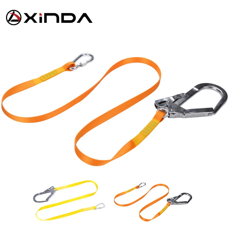 

XINDA Professional High Altitude Protective Safety Belt Nylon Sling Belt With Hook High Strength Wearable Anti Fall Off