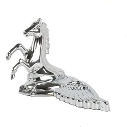 3D Zinc Alloy Luxury Stand Personality car logo flying horse engine hood decoration car affix eagle logo refit