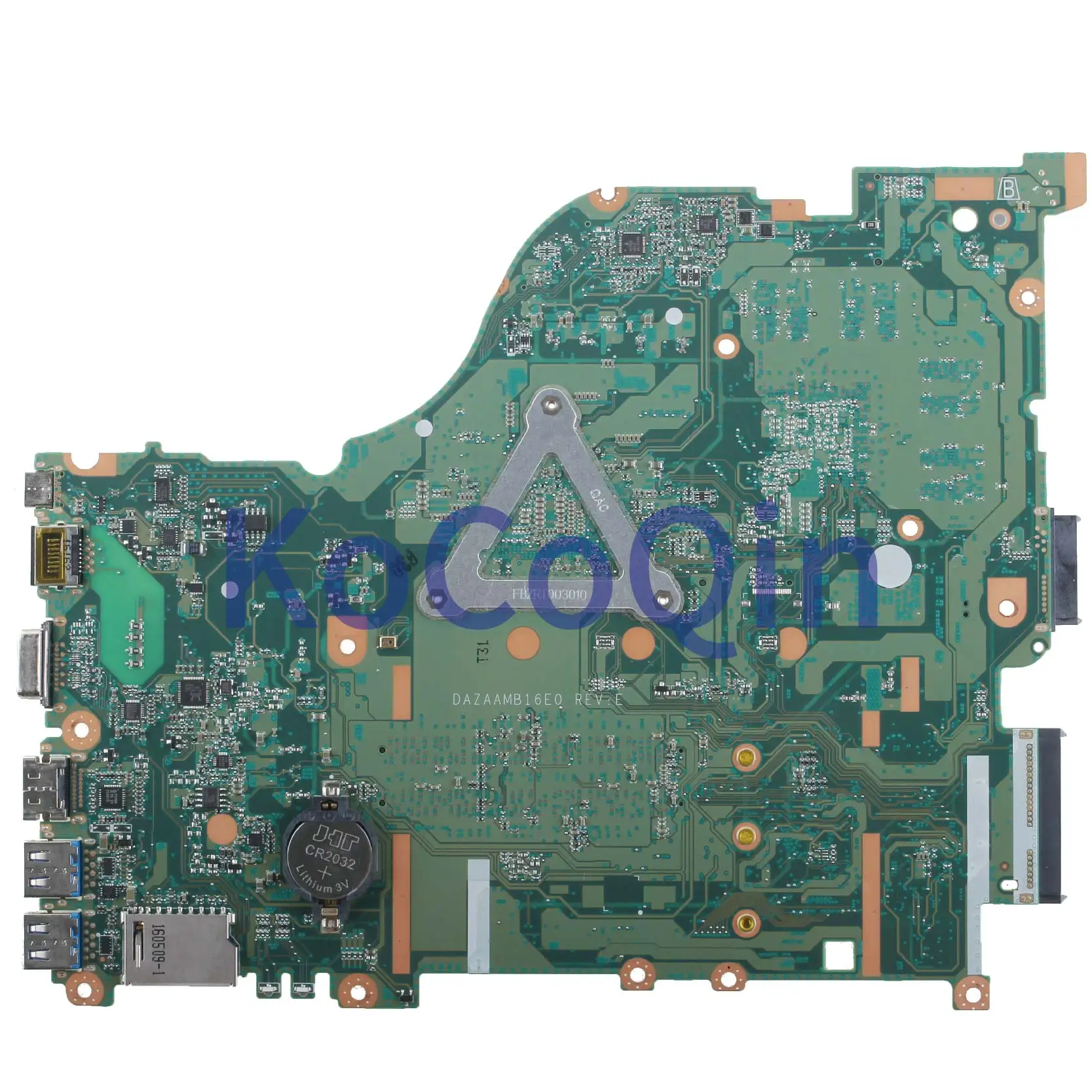 KoCoQin Laptop motherboard For ACER Aspire E5-575 E5-575G I3-6100U Mainboard DAZAAMB16E0 NB6E61100 SR2EU