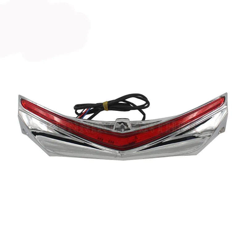 For Honda GL1800 F6B 2012-2016 Chrome LED Motorcycle Rear Light Vertical Strip Moto Fender Brake Tail Light Signal Case