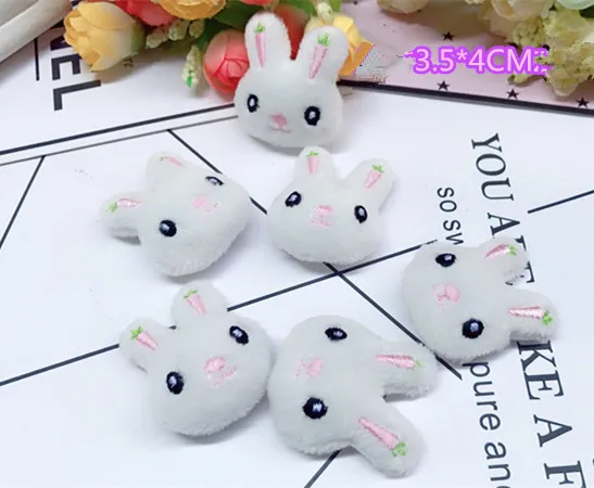 DIY  Pets Dogs Grooming  dog hair accessories  Carrot rabbit accessories plush strawberry 30pcs/lot