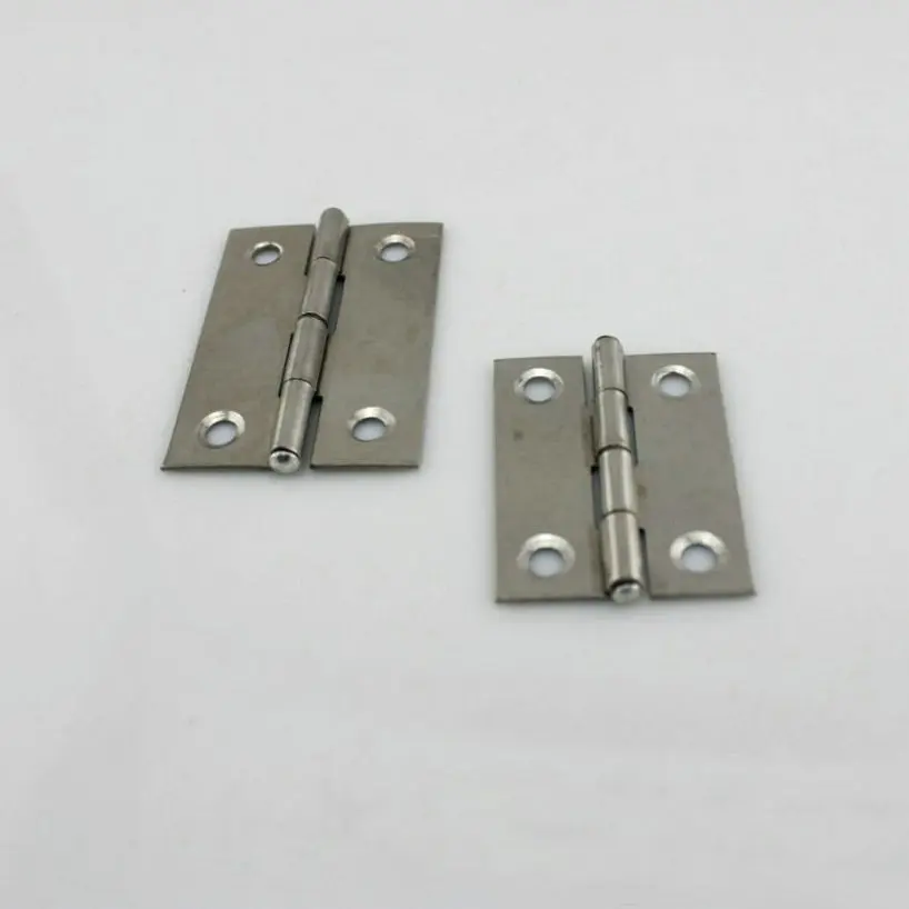 HQ Folding Type 10Pairs/Lot Door Hardwares Stainless Steel 55MM Length Door Hinges