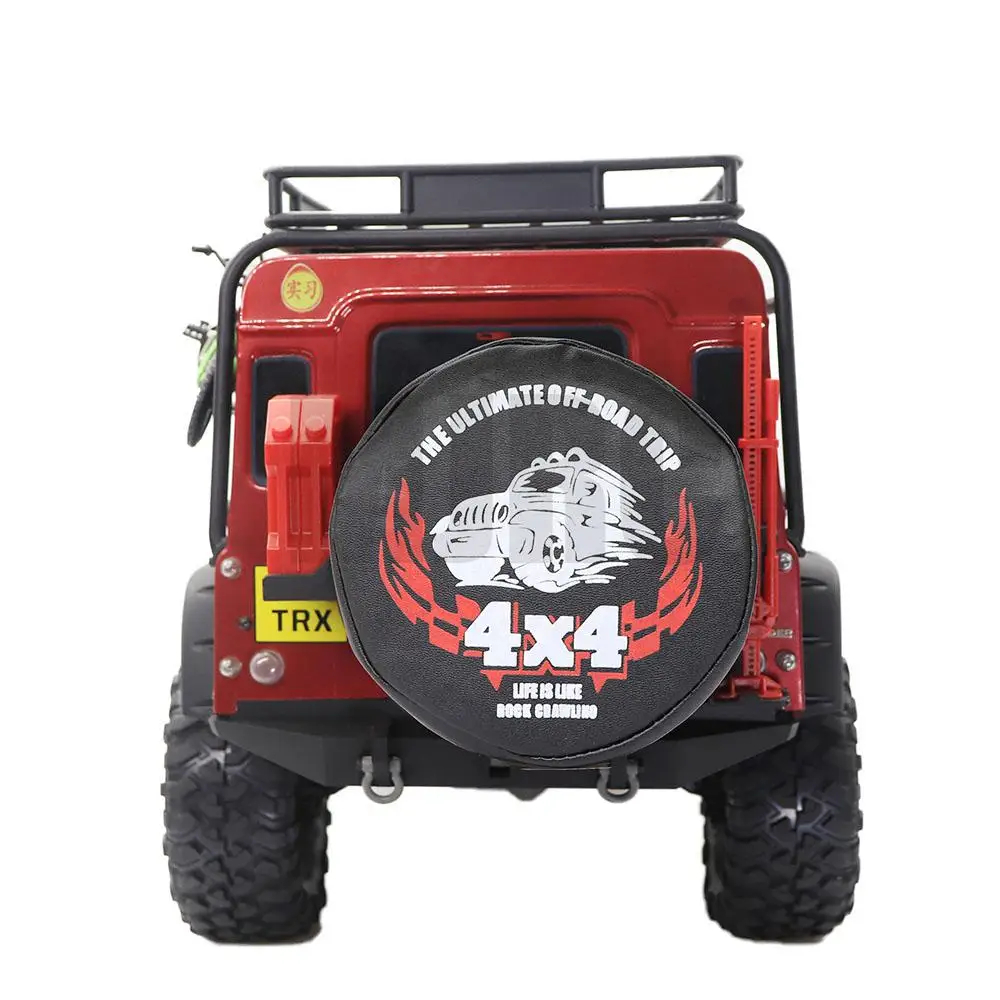 Ajrc 1/10 Analog Climbing Car For Traxxas Trx-4 Scx10 90046 Rr10 Rc4wd Axial 90-120mm Tire Racing 1.9 2.2 Inch Spare Tire Cover