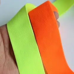 SICODA 10 yards Neon green elastic strap for night club dancing rubber elastic for garments accessories diy elastic belts