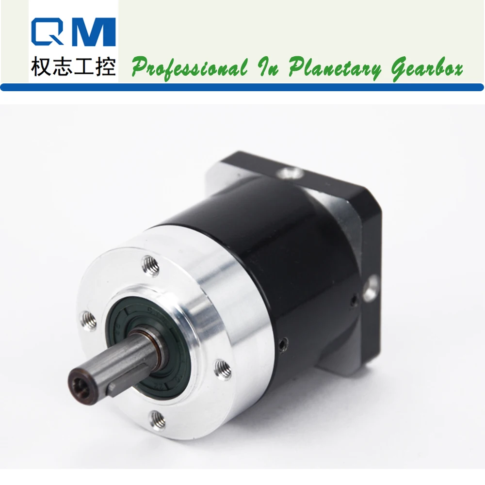 Nema 17 Planetary Gearbox Reducer Gearhead  Ratio 15~50:1  Steel Gear with Grease Seal for Stepper Motor Brushless DC Motor