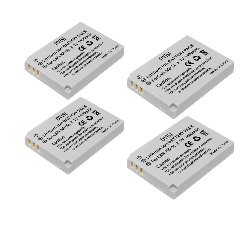 NB-5L 5L Rechargeable Battery for Canon NB-5L Powershot S100 SX200 SX230 HS SX210 IS SD790 IS SX200 IS SD800 IS SD890 IS