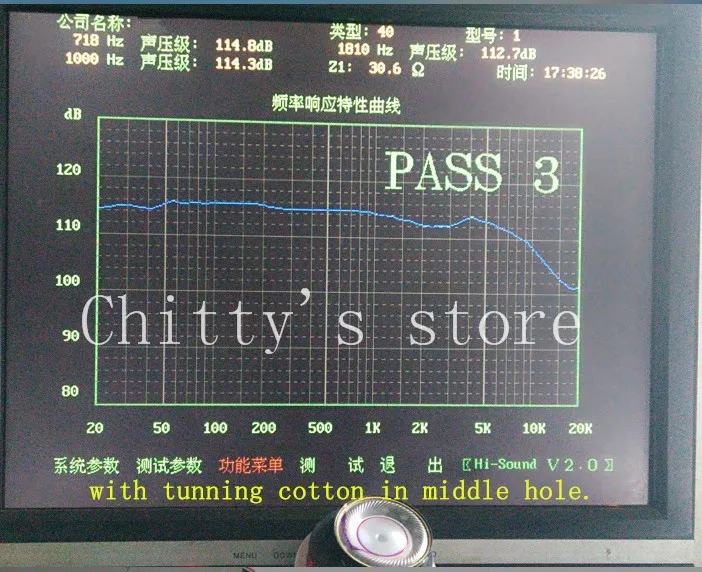 Unité de haut-parleur à trois diaphragmes, qualité sonore parfaite, accessoires de casque, 40mm, 2 pièces