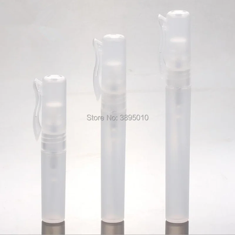 

5ml 8ml 10ml Travel Portable Perfume Refillable Bottles Empty Spray Cosmetic Containers Atomizer Plastic Pen F466