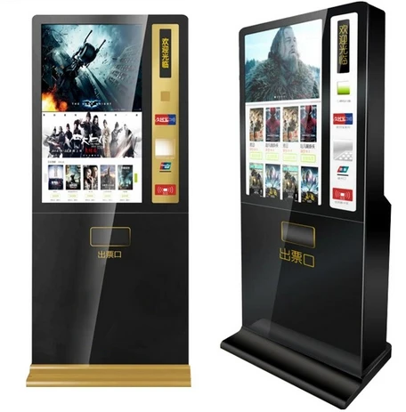 Self-Service Kiosk Terminal Ondersteuning Rfid, Magcard, Ic Card Automatische Ic Kaartlezer Betaling Terminal