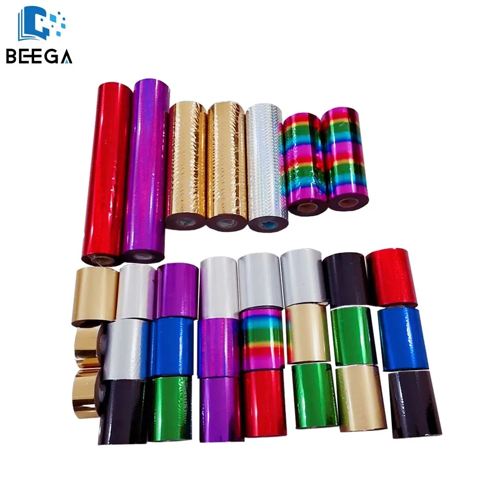 21cm x 120m/Roll Hot Stamping Hologram Foil for Plastic Paper PP Textile