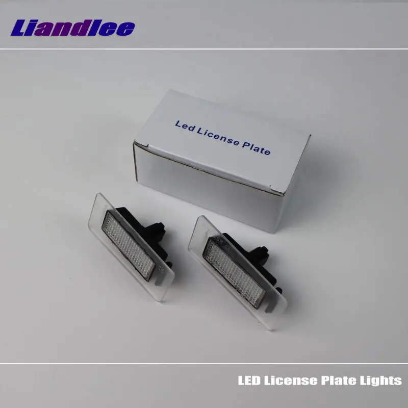 Liandlee Car License Plate Lights For Hyundai Elantra Langdong Asia Version 2011 Auto Number Frame Lamp Bulb LED Accessories