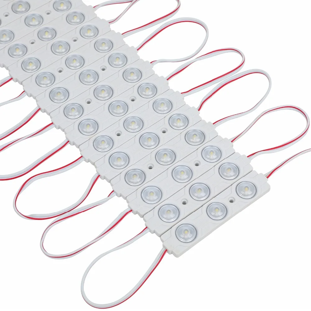 40pcs 160 Deg Back Light 1.44W UL Listed LED Injection PVC ABS Module DC12V White 2835  Waterproof  Light for Letter Sign 5630