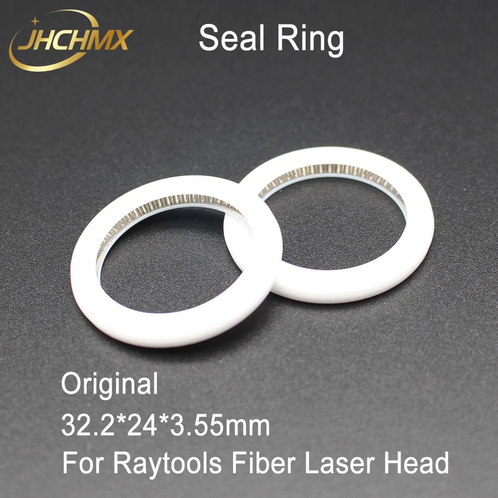 JHCHMX Original Raytools Spring Seal 32.2*24*3.55mm Seal Ring for Protection Lens Used on BT240 BT230 Raytools Fiber Laser Head