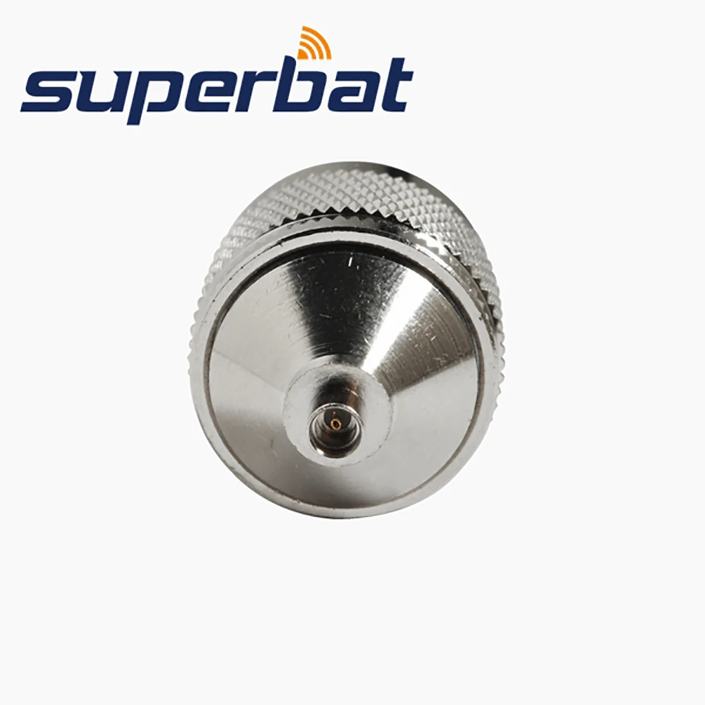 Superbat N-MMCX Adapter N Male to MMCX Female Straight RF Coaxial Connector