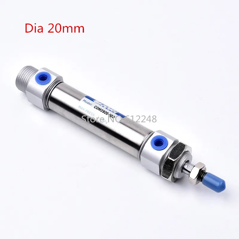 SMC Type Cylinder CDM2B20-100 CDM2B20-125 CDM2B20-150 CDM2B20-160 CDM2B20-175 Mini Pneumatic Double Acting