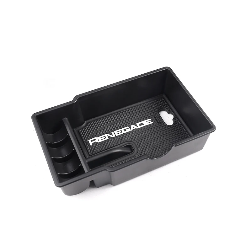 For Jeep Renegade 2015 2016 2017 2018 2019 2020 2021 2022 2023 Car Central Armrest Box Storage Stowing Tidying Container Tray