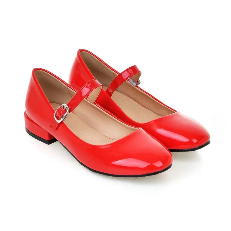 women casual flat shoes quality fashion lady sexy round toe spring autumn big size footwear hot sale EUR size 32-43 740-1