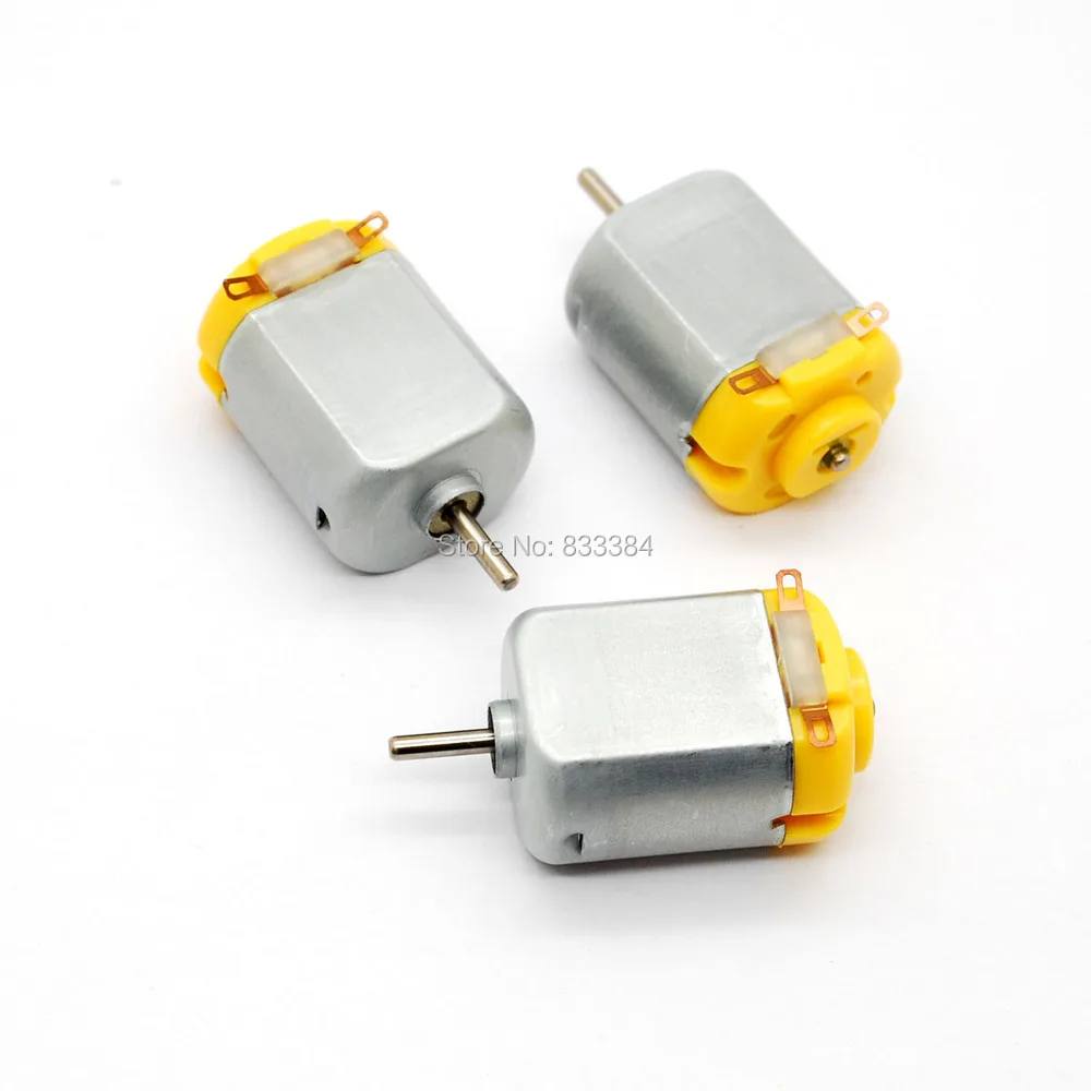 Low price 50pcs 130-16140 DC Motor Standard 130 toy motor with varistor for digital products