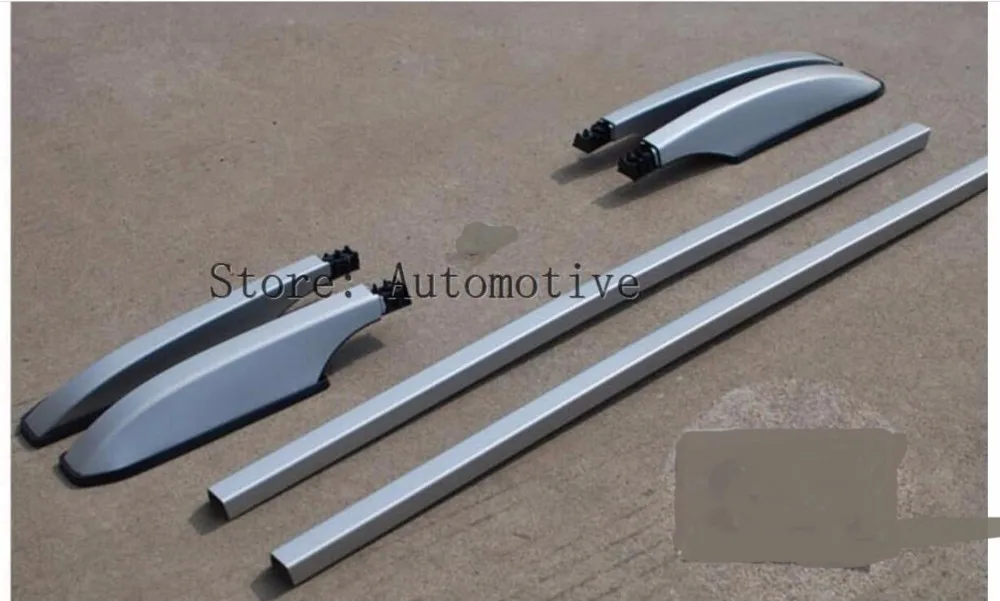 

Fashion!Silver Roof Rack Side Rails Bars For Nissan Qashqai 2007 - 2013